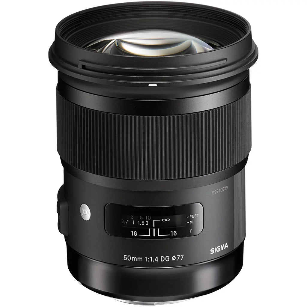 Sony a7R III 42.4MP Storage Mirrorless Interchangeable Lens Camera Body (ILCE7RM3/B) with Sigma 50mm F1.4 ART DG HSM E-mount Lens and Deco Gear Backpack Kit Microphone Editing Suite Bundle