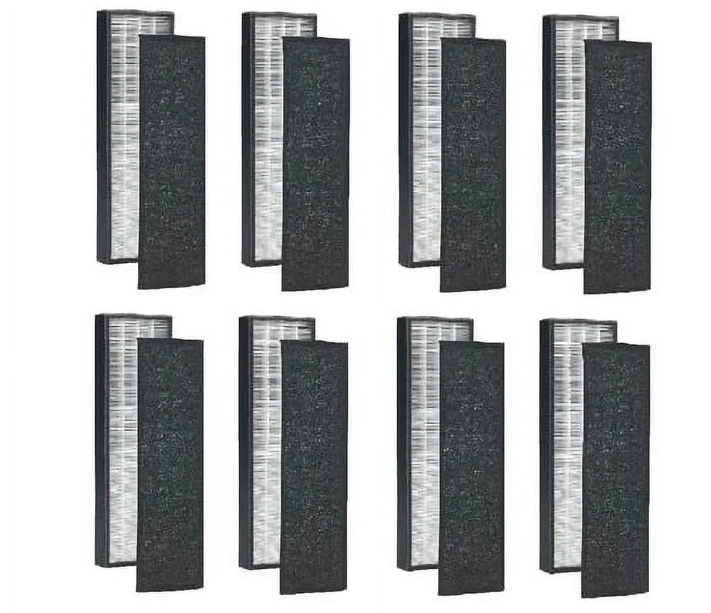 8 Pack True HEPA + Pre Filter for GermGuardian FLT5250, Pet Germ Guardian