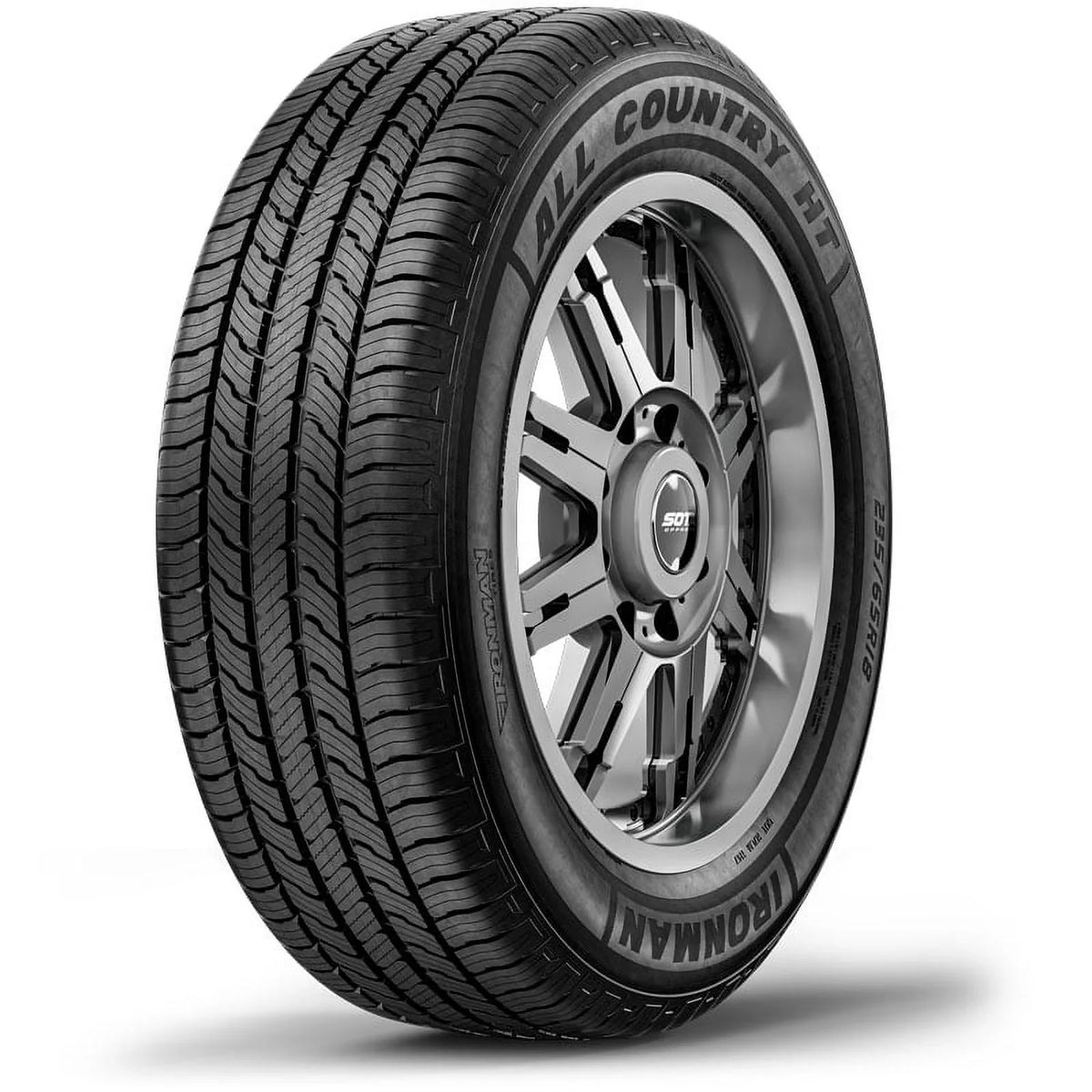 Ironman All Country H/T Highway 245/75R16 120/116S SUV/Crossover Tire Fits: 2015 Toyota Tacoma TRD Pro, 1995-2002 Chevrolet Tahoe LT