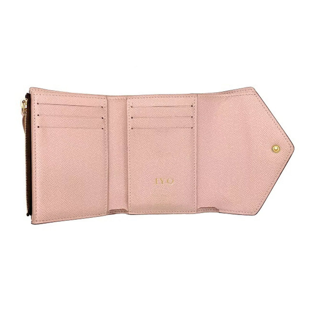 Pre-Owned Wallet Portefeuille Victorine Brown Pink Rose Ballerine Random Access Memory M62360 Trifold NZ3119 LOUIS VUITTON Ladies (Good)