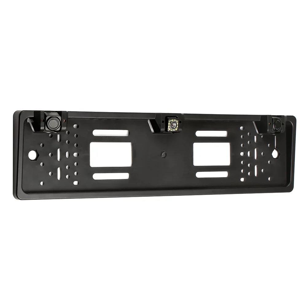 Tomshoo European License Plate Storage Backup Camera, 12 LED Rear View Camera, Car Reversing System, Parking Sensor