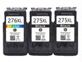 Compatible Replacement for Canon PG-275 XL CL-276 XL Ink for Canon PIXMA TR4700 TR4722 TS3520 275XL 276XL (2 Black & 1 Color)