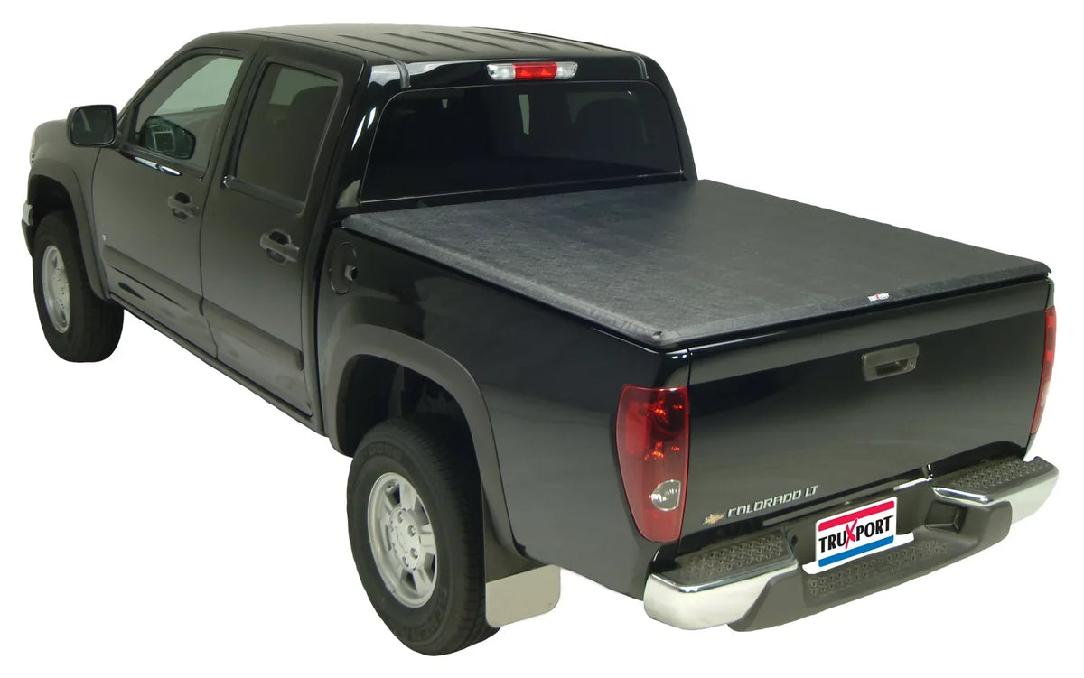 Truxedo Truxport Soft Roll Up Truck Bed Tonneau Cover | 239601 | Compatible with 2001-2004 Chevy/GMC S10/Sonoma Crew Cab 4' 7" Bed (55.2")