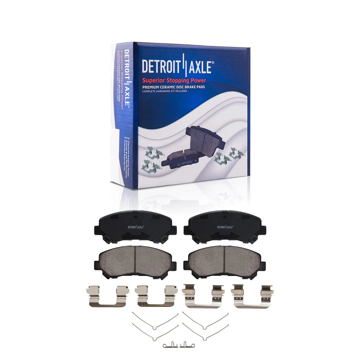 Detroit Axle - Brake Kit for 09-14 16-19 Nissan Maxima Drilled Slotted Brake Rotors Random Access Memory Brakes Pads 2009-2014 2016 2017 2018 2019 Front Rear Replacement: 12.56" Front 12.12" Rear Rotors