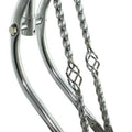 Bent Spring Fork 1" With Cage Twisted Bars Chrome