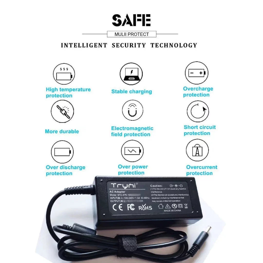 New Notebook AC Adapter Charger Power Cord Supply for HP ProBook 4436s 4440s 4441s 4445s 6710b 6710s 4740s 4730s 6565b 6570b 8510w 609947-001 5310m 5320m 6440b 6531s 6535b