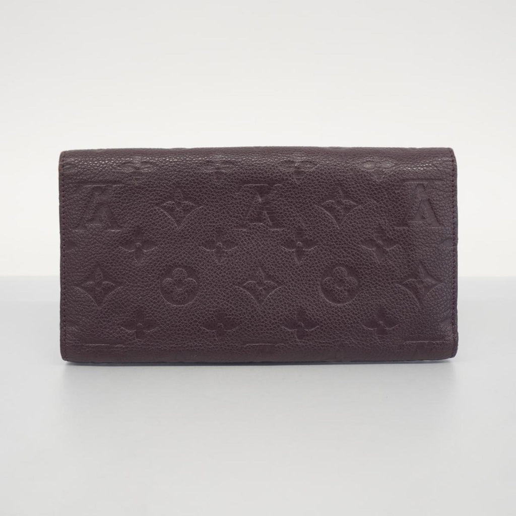 Pre-Owned Louis Vuitton Tri-fold Long Wallet Random Access Memory Empreinte Portefeuille Virtuose M60294 Orb Ladies (Good)
