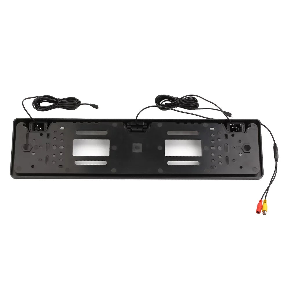 Tomshoo European License Plate Storage Backup Camera, 12 LED Rear View Camera, Car Reversing System, Parking Sensor