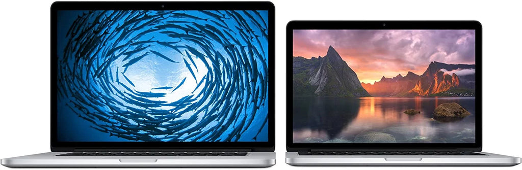 Apple MacBook Pro 13-inch ( 2.9GHz, 512GB Solid Storage (Early 2015, MF841LL/A) - Silver Bundle with Black Zipper Sleeve + Starter Kit + Cleaning Kit (Refurbished)
