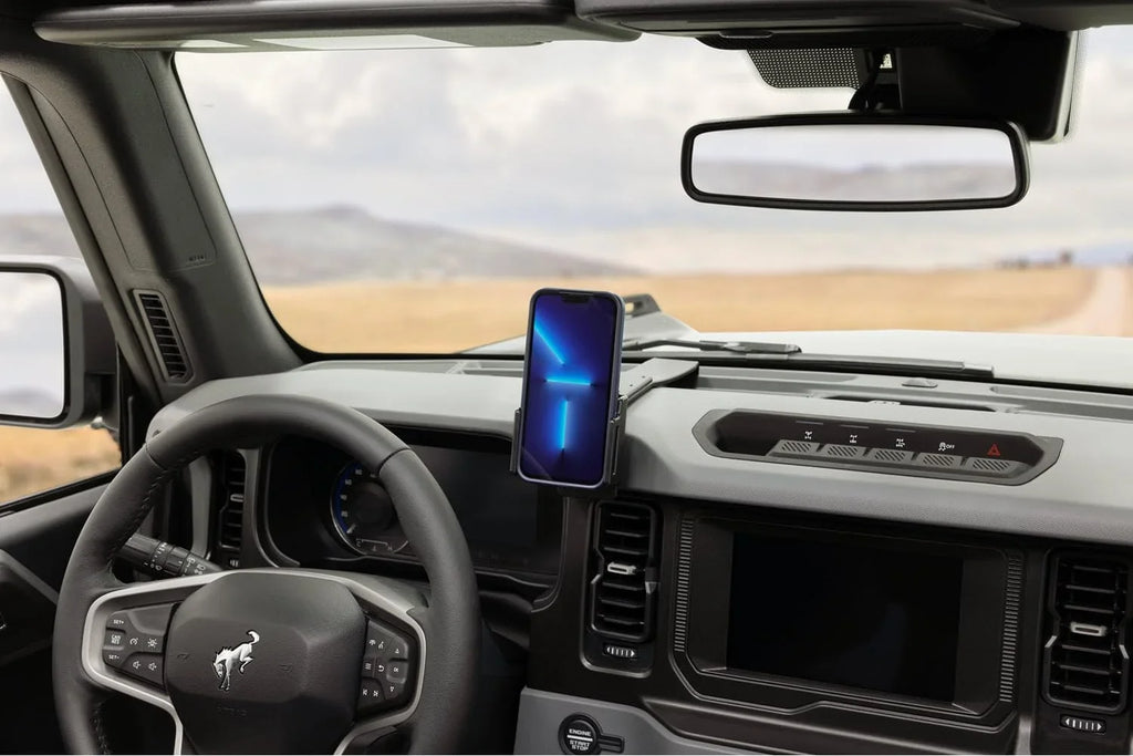 Scosche PC855700 ProClip Center Dash Phone Mount Compatible with 2021-2023 Ford Bronco SUVs (Mounting Base Only)
