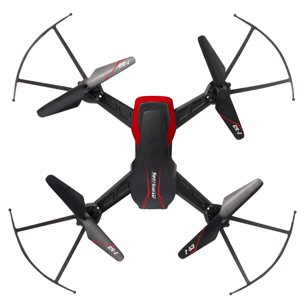 Swift Stream High Performance RC Z-53 Wi-Fi Camera Drone, 360° Aerial Stunts & Flight Stabilization
