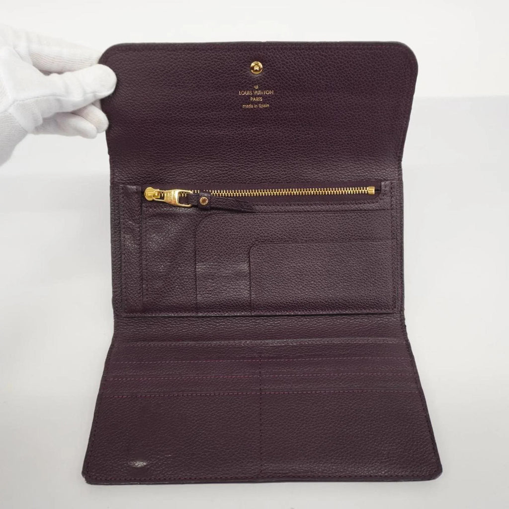 Pre-Owned Louis Vuitton Tri-fold Long Wallet Random Access Memory Empreinte Portefeuille Virtuose M60294 Orb Ladies (Good)