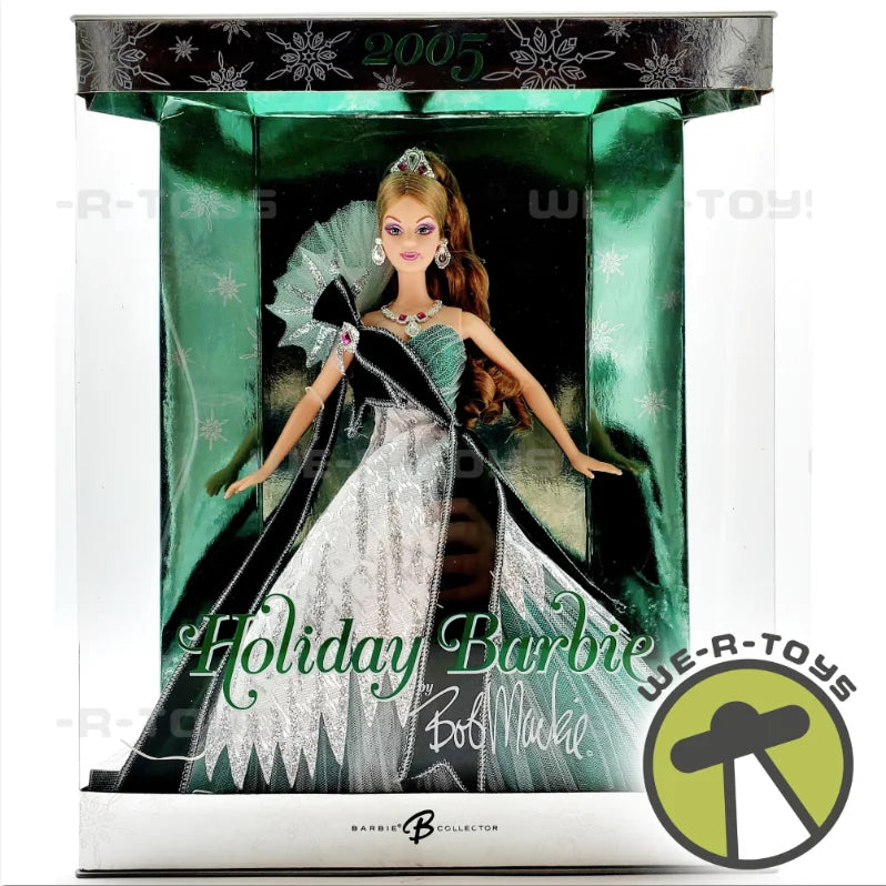 2005 Holiday Emerald Barbie Doll by Bob Mackie Mattel H8583