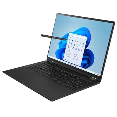 Memory 16" WQXGA 2-In-1 Monitor Notebook Computer, Evo Processor i7-1260P 2.1GHz, 16GB Memory 2TB Solid State Drive Windows 11 Home, Obsidian Black