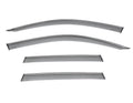 Wellvisors Side Window Visors Wind Deflectors Rain Guard With Black Trim for 2018 2019 2020 2021 2022 2023 2024 BMW X3 / G01 3-847BM017