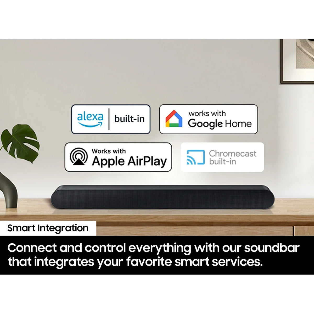 Samsung HW-S60D S-series Wireless Soundbar (2024) with Redeemable DIRECTV Gemini Air
