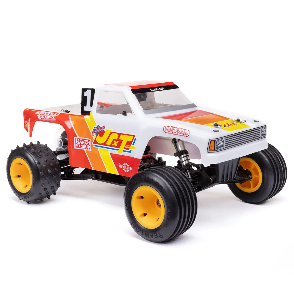 Losi RC Truck 1/16 Mini JRXT Brushed 2 Wheel Drive Limited Edition Racing Monster Truck Ready-To-Run Power Unit and Charger Included LOS01021 Trucks Electric RTR Other Trucks Electric RTR Other