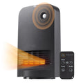 IRIS USA WOOZOO 1500-Watt Oscillating Portable Heater with Motion Sensor, Built-in Thermometer, Black