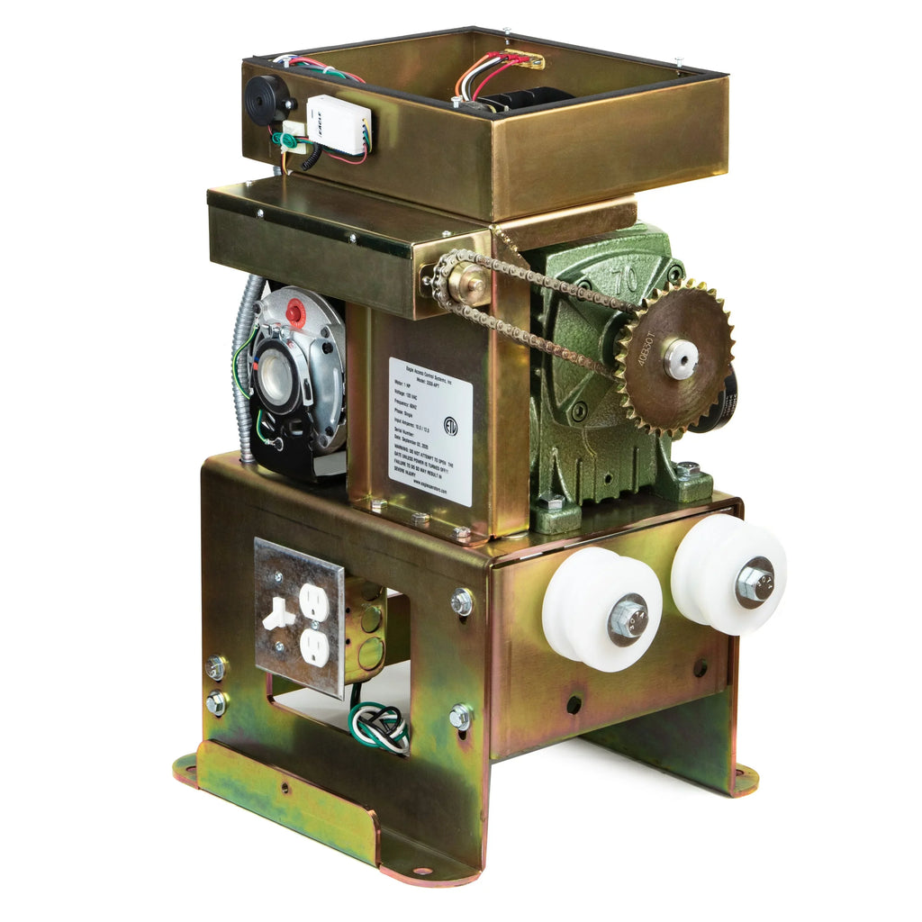 Eagle 2000 APT DM 1-HP Slide Gate Operator (Crank to Open) 50' & 3500 lbs Capacity Fail-Secure