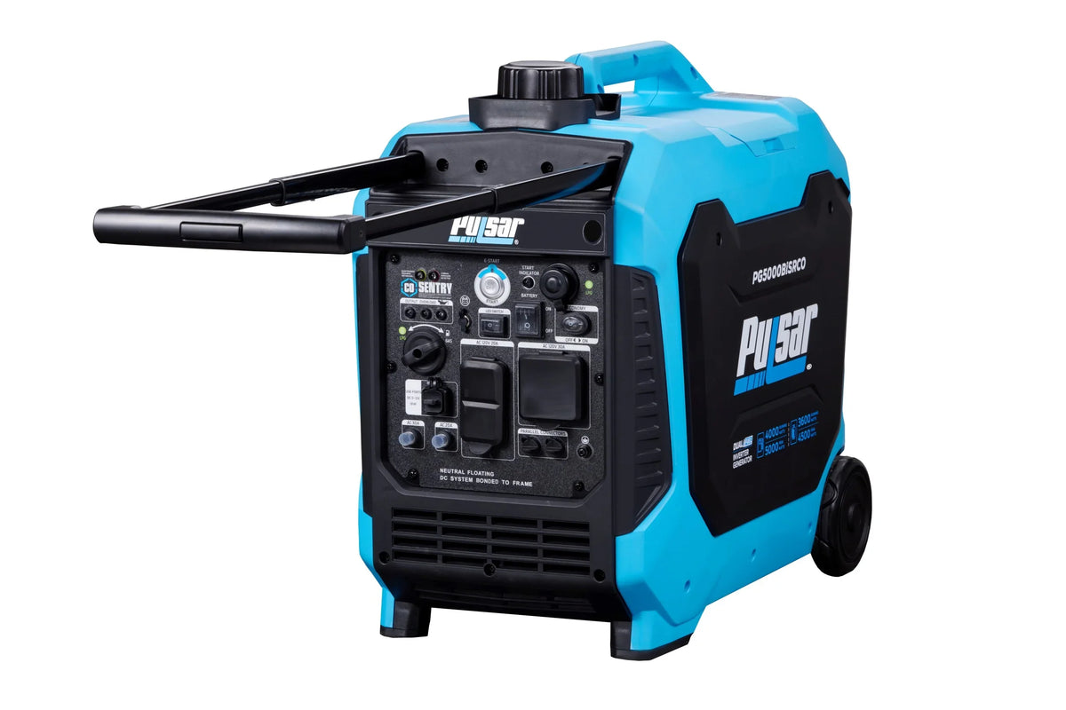 Pulsar 5000-Watt Fuel RV Ready Inverter Generator with Remote Start and CO Sentry