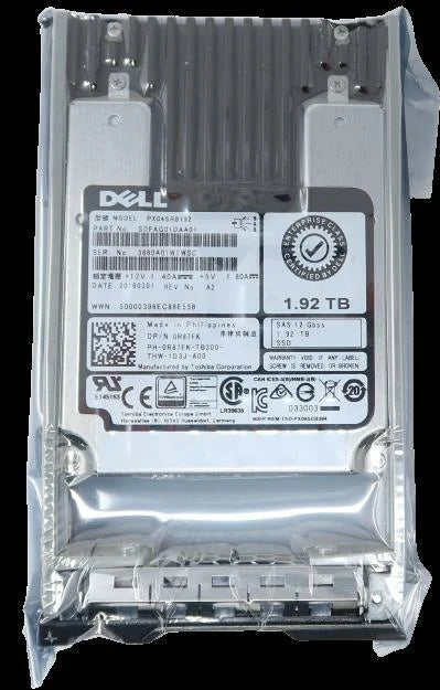1.92TB SAS Solid Storage R805 R810 R815 R820 R830 R900 R905 R910 R920 R930