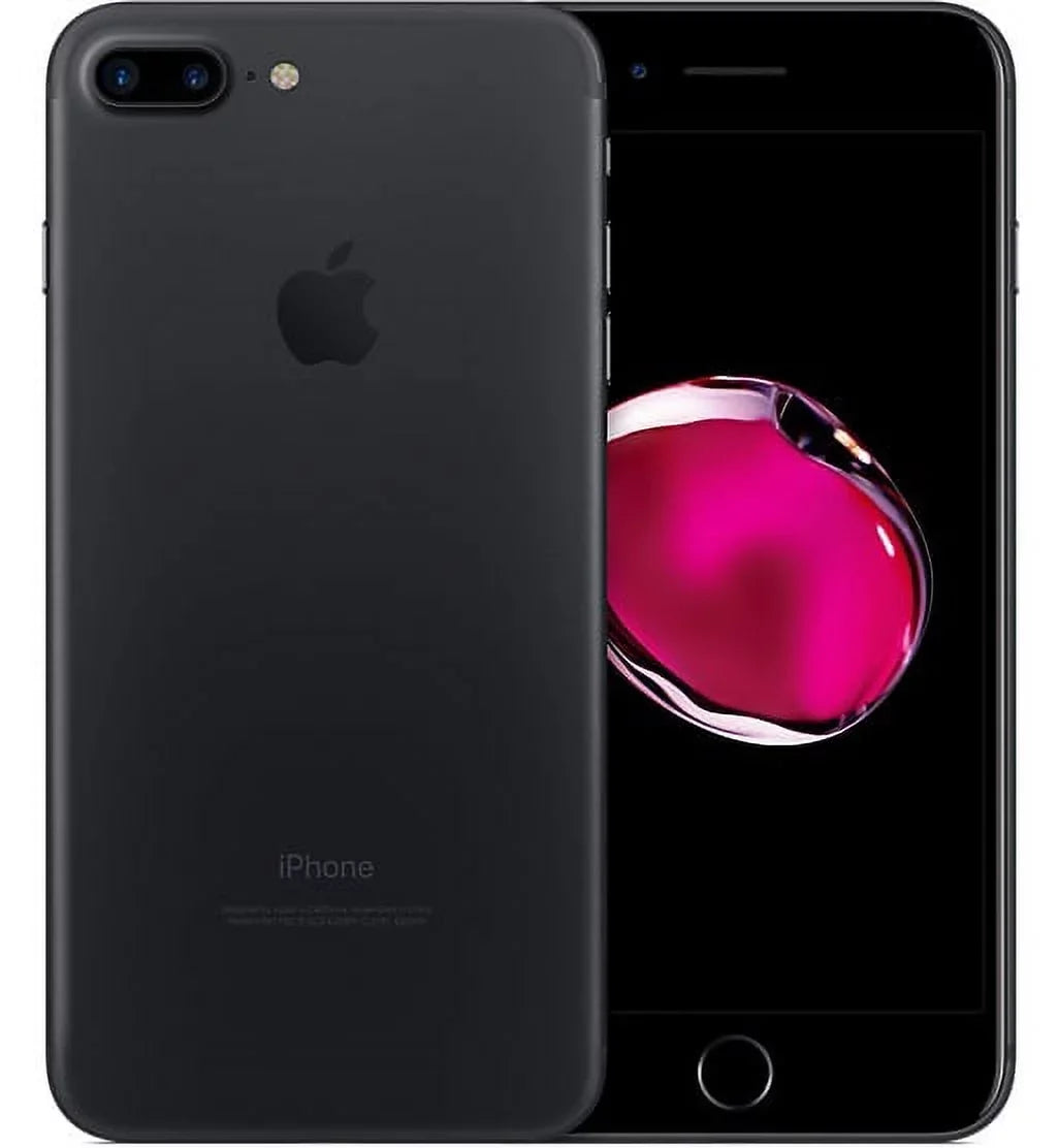 Restored Apple iPhone 7 Plus 32GB, Black - Locked Straight Talk/TracFone (Refurbished)