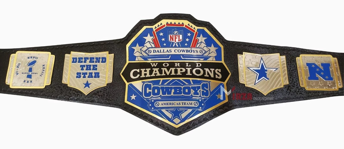 NFL Cowboy World Championship Belt American Team Title Adult