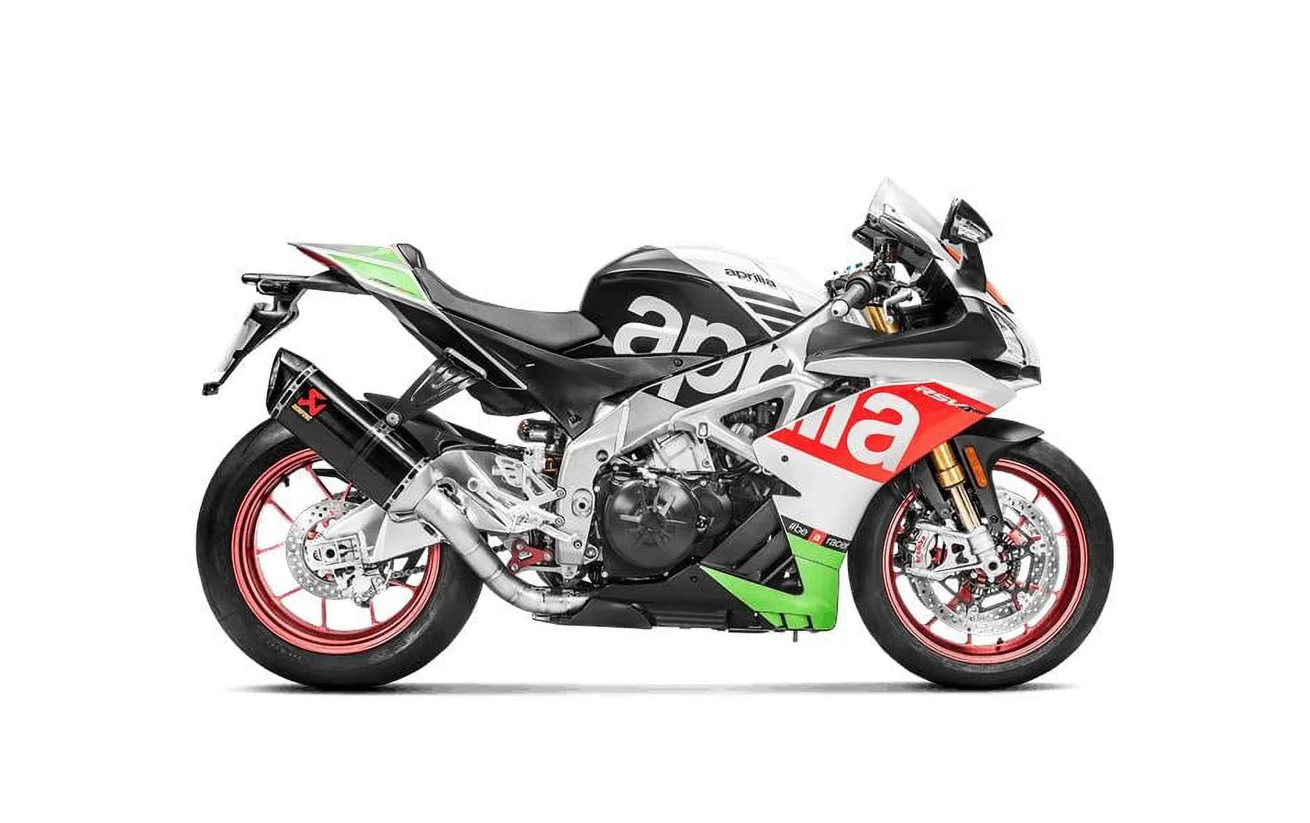Akrapovic S-A10E8-RC Evolution Line Full System Exhaust - Carbon Fiber Muffler