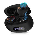 UrbanX True Wireless Bluetooth Earbuds + Charging Case, Black, Connect, IPX5 Water Resistance, Bluetooth 5.2 Connection, Balanced, Bass Boost Compatible with Lenovo Tab M10 Gen 3