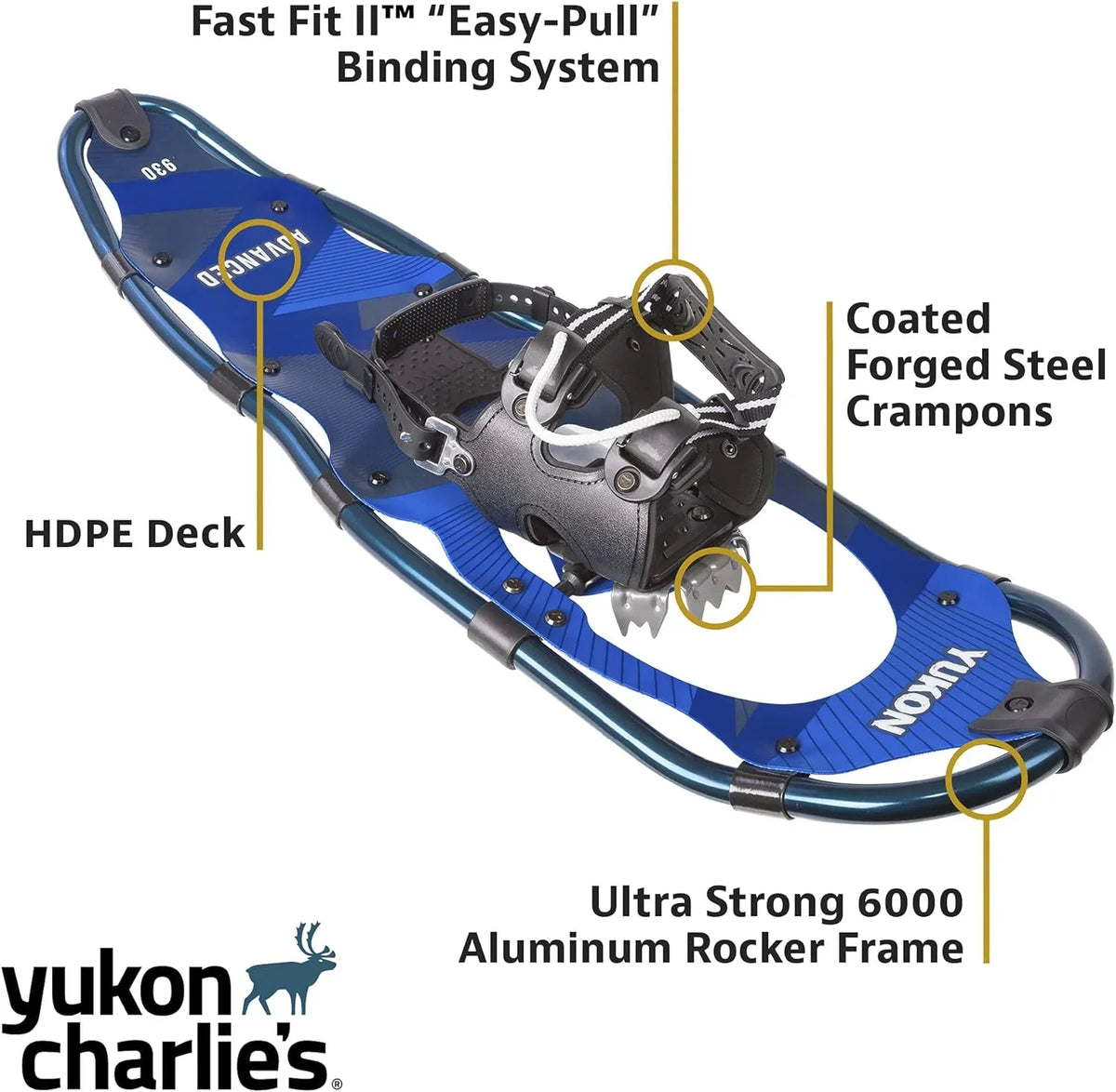 Charlies Advanced Snowshoe Kit, 930