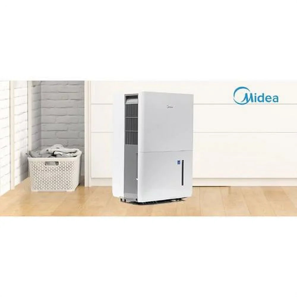 Restored Midea 22-Pint Energy Star Smart Dry Dehumidifier (Refurbished)