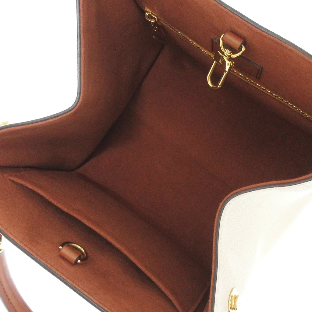 Pre-Owned Authenticated Louis Vuitton Random Access Memory Fold Tote PM Canvas Brown Satchel Unisex (Good)