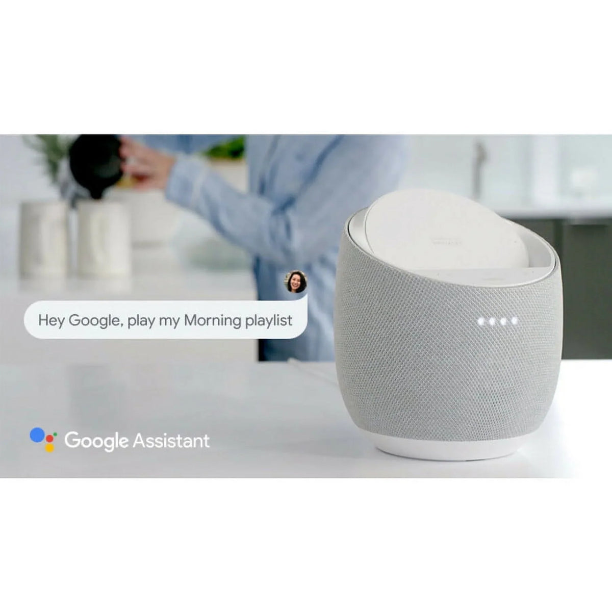 Belkin SOUNDFORM ELITE G1S0001TT-WHT Bluetooth Smart Speaker, Google Assistant Supported, White