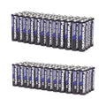 200 Pack Wholesale Lot Panasonic Heavy Duty Batteries 100 AA + 100 AAA Batteries