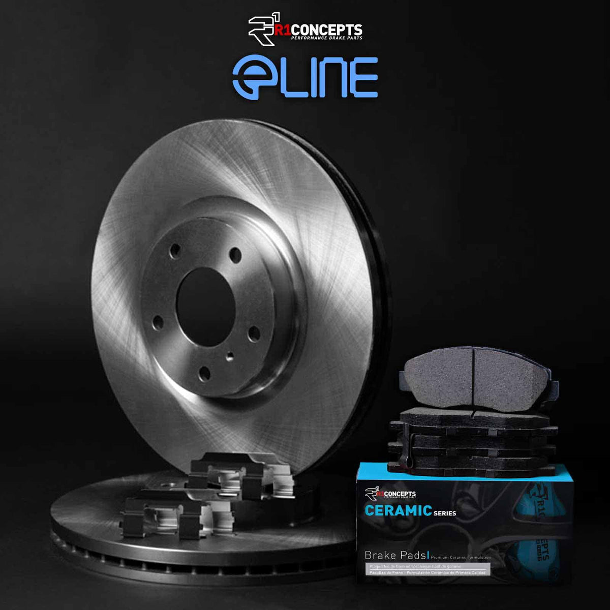 R1 Concepts Wfwh1 76176 R1 Concepts E Line Series Brake Rotor With Storage Fits select: 2012-2018 TOYOTA YARIS