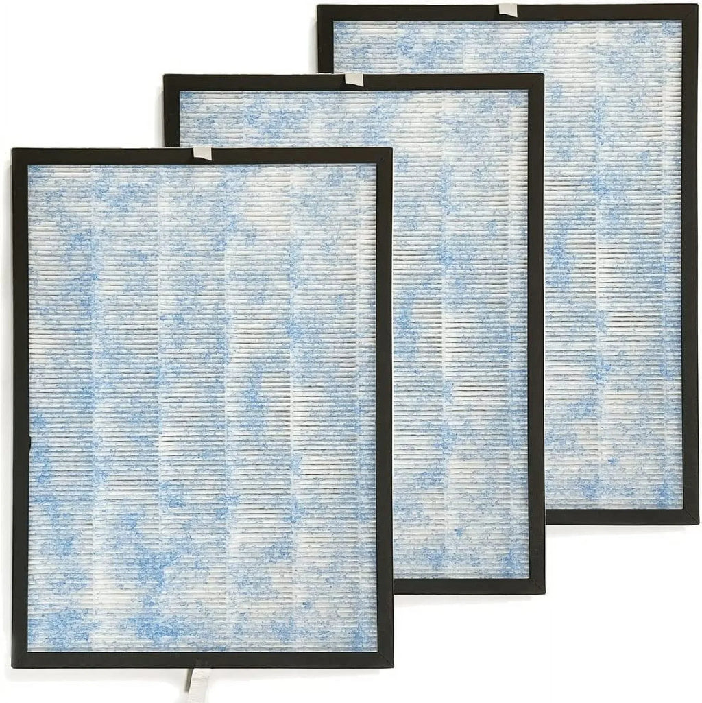 Nispira True HEPA with Activated Carbon Pre Filter Replacement Compatible with Membrane Solutions MSA3 Air Purifier, 3 Packs