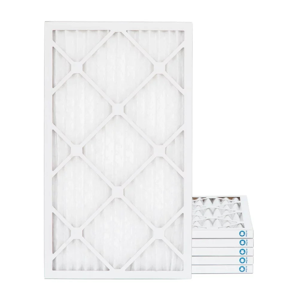 12x24x1 MERV 8 Pleated AC Furnace Air Filters. 6 Pack
