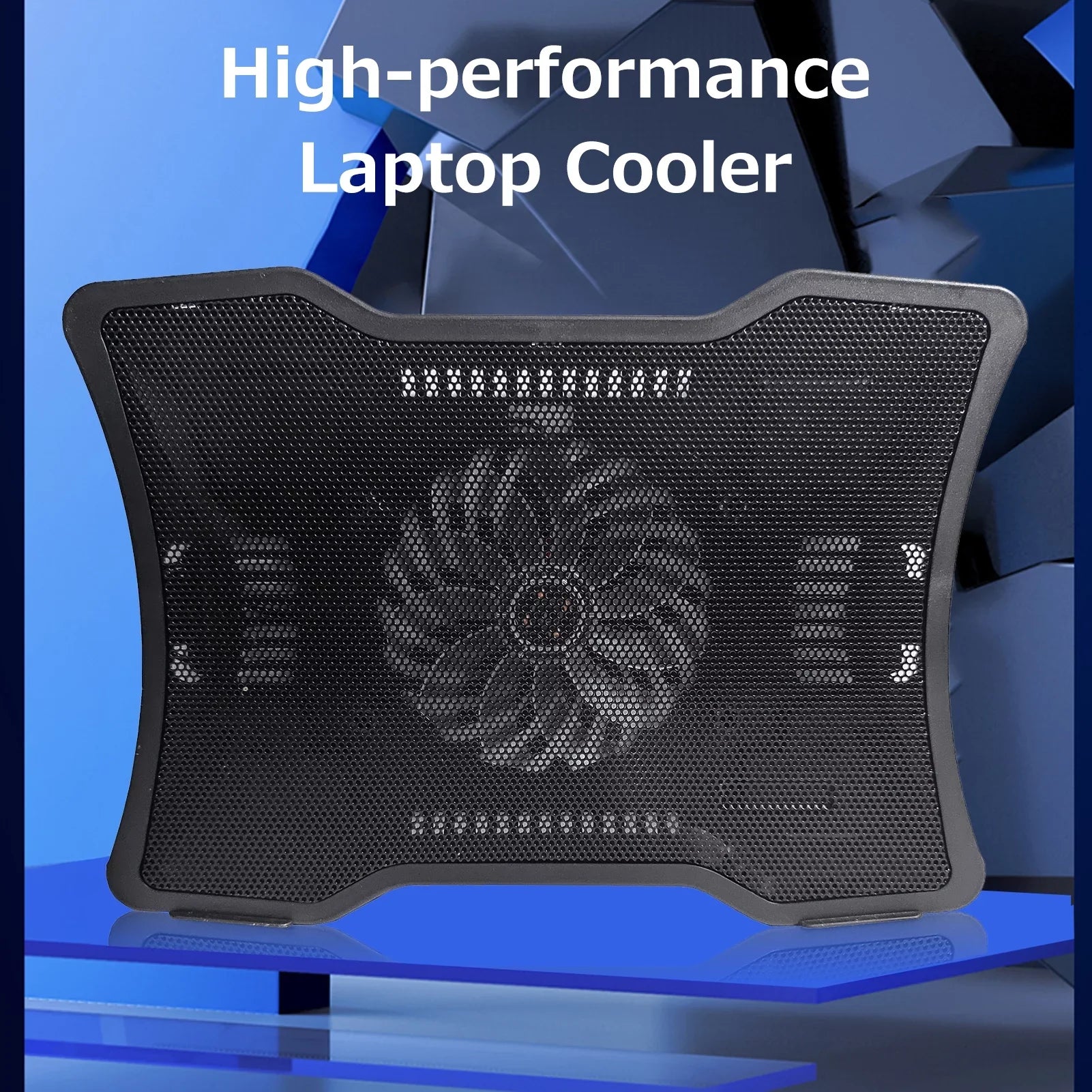 Carevas Portable Cooler Cooling Base Single Fan Design Low Noise Two USB Ports Support s Below 14 inch
