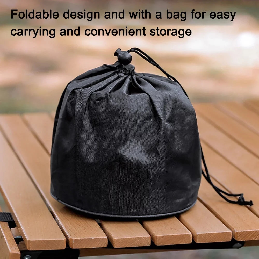 Apexeon Camping Hiking Furnace Gas Cooker, Portable Electronic Ignition Stove, Foldable Design