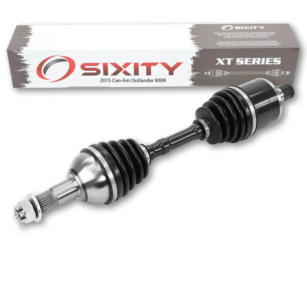 Sixity XT Rear Right Axle compatible with Can-Am Outlander 800R 2015 - EFI 4X4
