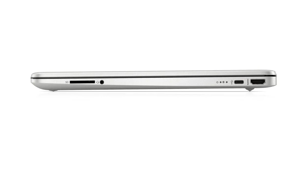 2022 HP | 15.6" FHD IPS Monitor | 11th Gen Central Unit -1135G7 | 12GB DDR4 Storage 256GB NVMe Solid Storage | Iris Xe Graphics | Webcam | HDMI | WiFi | AC | BT | USB-C | Silver | Windows 10 Pro