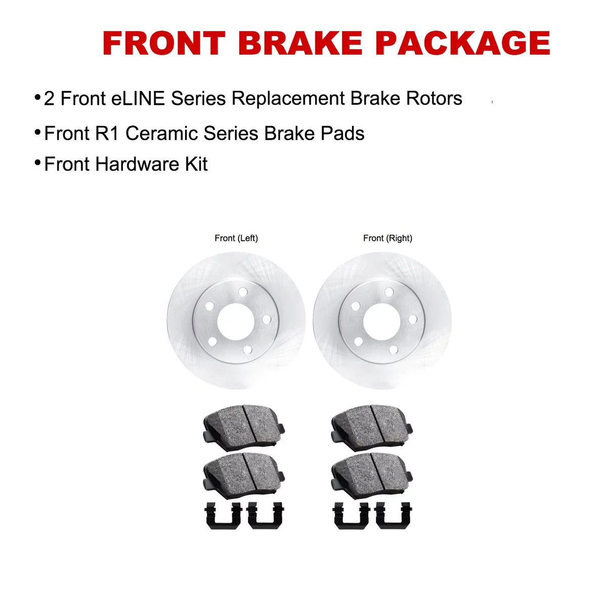 R1 Concepts Wfwh1 63147 R1 Concepts E Line Series Brake Rotor With Memory Fits select: 2008-2015 MERCEDES-BENZ C