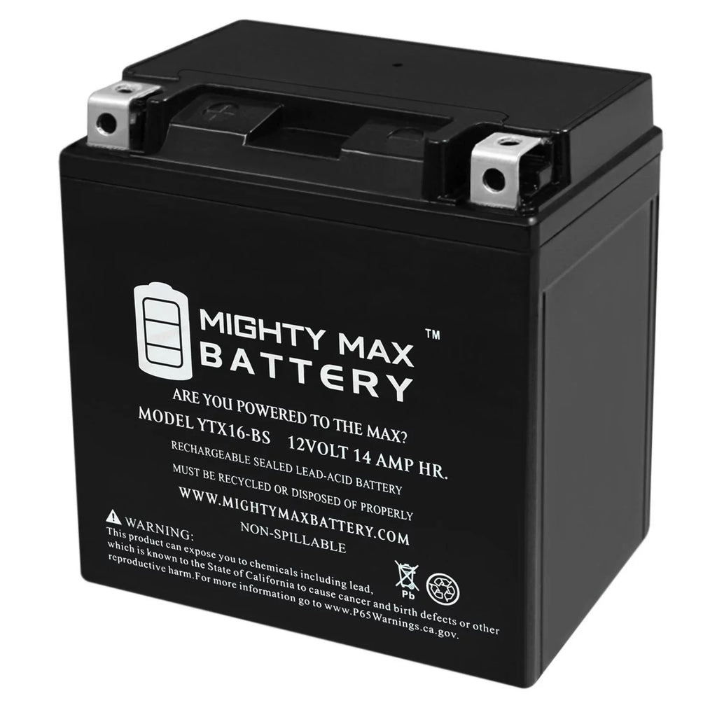 YTX16-BS Power Unit Replacement for Kawasaki 1700 VN1700 Voyager 20