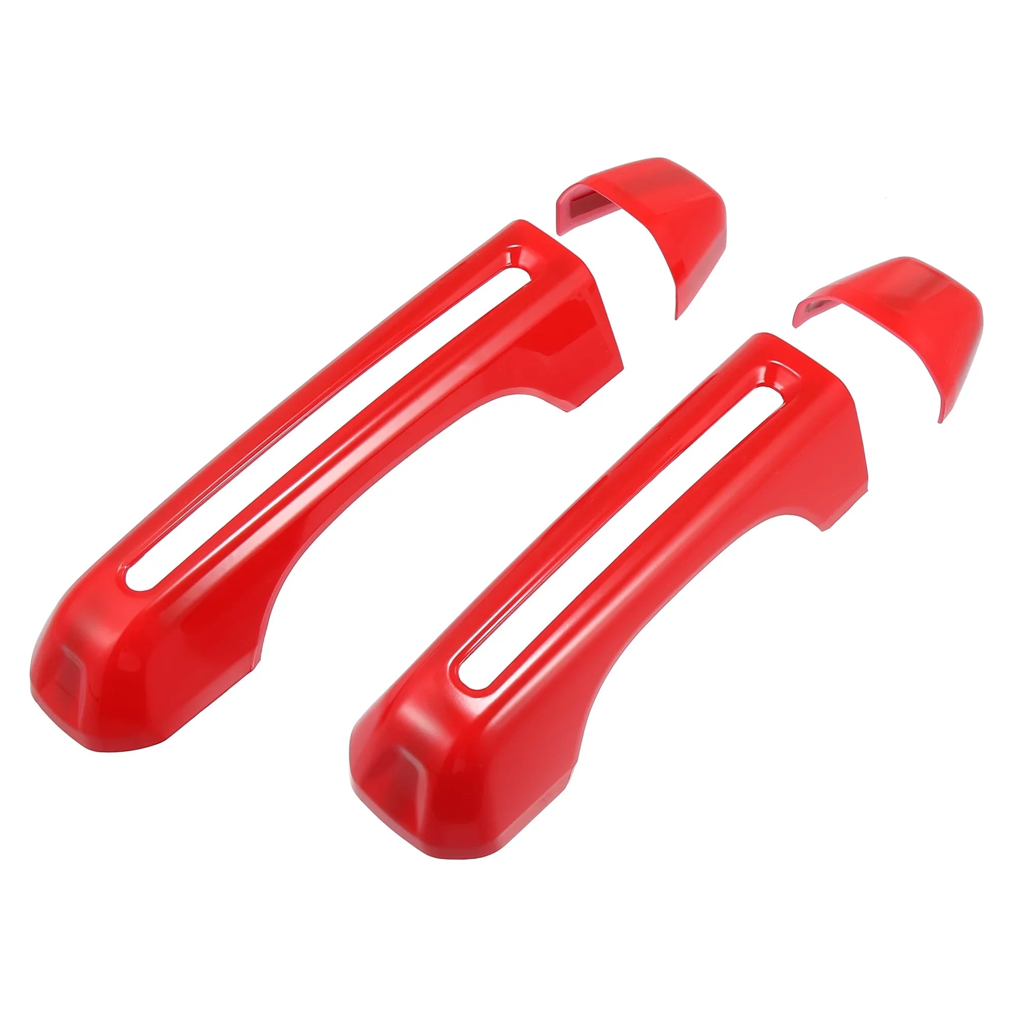 Red Door Handle Trim Cover Kit and Tailgate Handle Cover for Jeep Wrangler JL JLU 2 & 4 Doors 2018-2021
