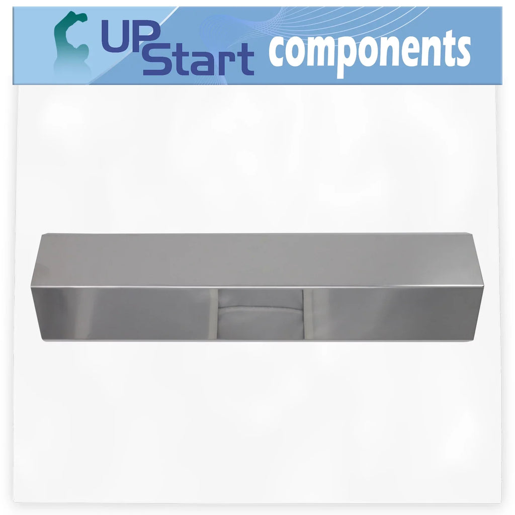 3-Pack BBQ Grill Heat Shield Plate Tent Replacement Parts for Charmglow 810-8410-S - Compatible Barbeque Stainless Steel Flame Tamer, Guard, Deflector, Flavorizer Bar, Vaporizer Bar, Burner Cover 15"