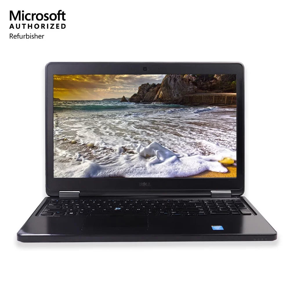 Restored Notebook E5550 15.6" For Business, Windows 10 Professional 8GB 512GB Flash Storage with HDMI Backlit Keyboard and Wi-Fi - PC (Refurbished)