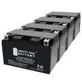 YTZ10S 12V 8.6AH Replacement Cell compatible with Suzuki 1000 GSX-R1000 00-17 - 4 Pack