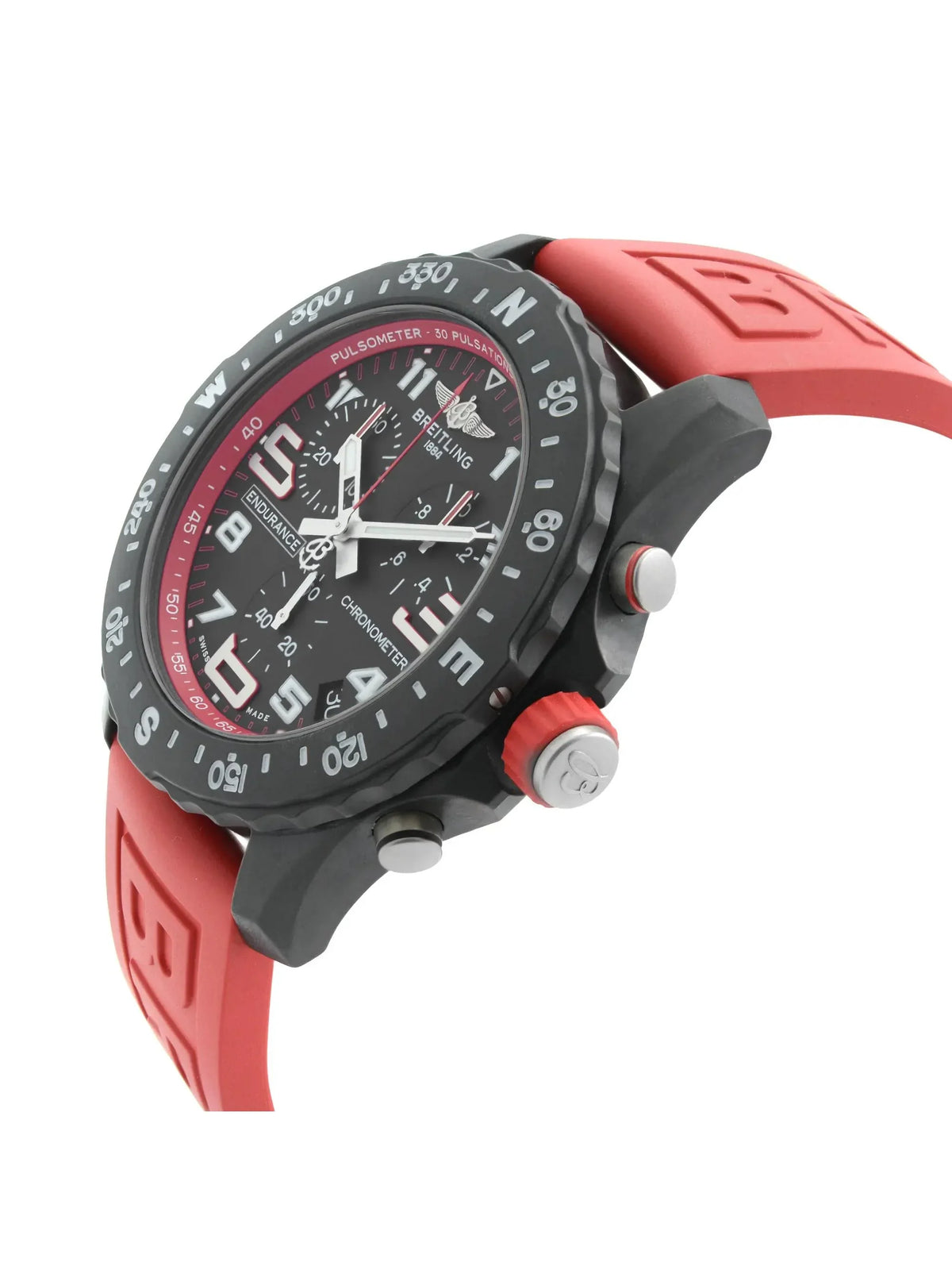 Breitling Endurance Pro Breitlight Red Black Dial Quartz Watch X82310D91B1S1