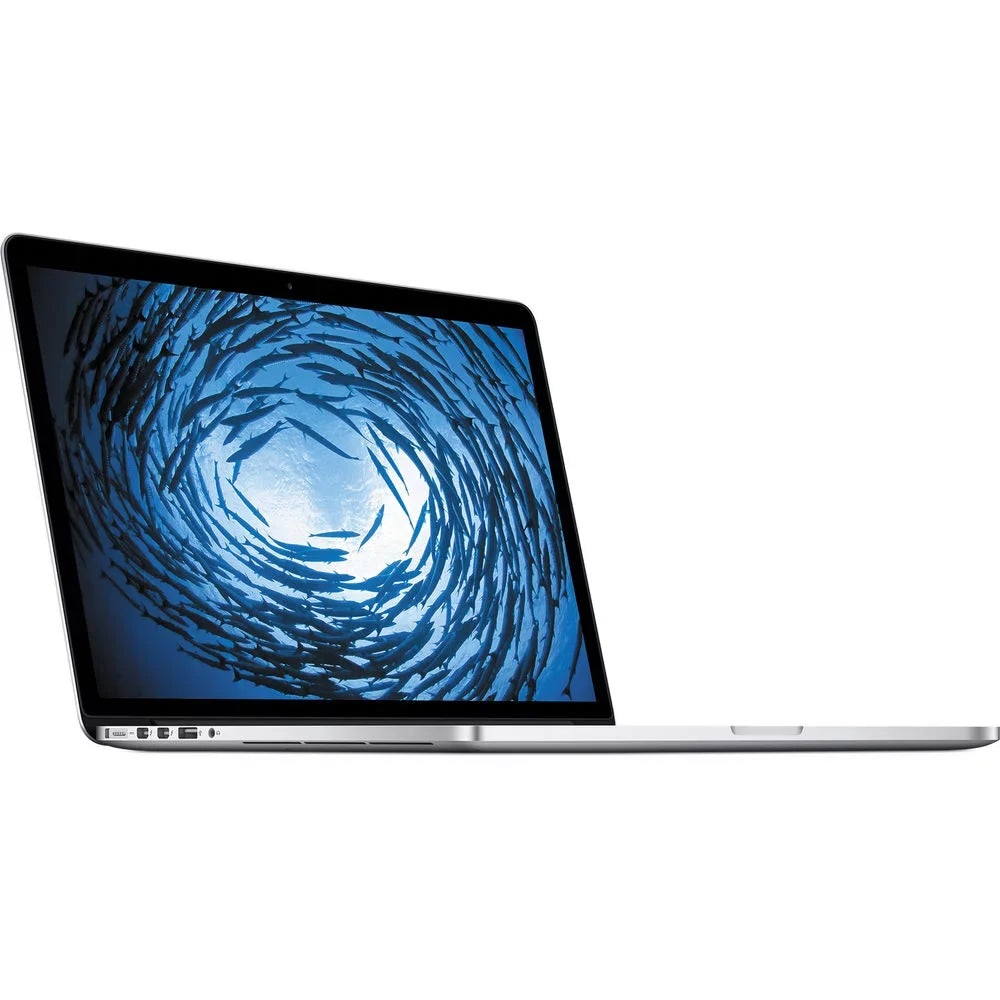 Pre-owned Apple 15.4" MacBook Pro (Late 2013) ME293LL/A, 2.0GHz Central Unit i7, 8GB Memory Mac OS, 256GB Solid State Drive Grade B - Silver