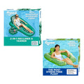 Aqua Leisure Campania 2in1 Lounger, Floral & Zero Gravity Pool Float